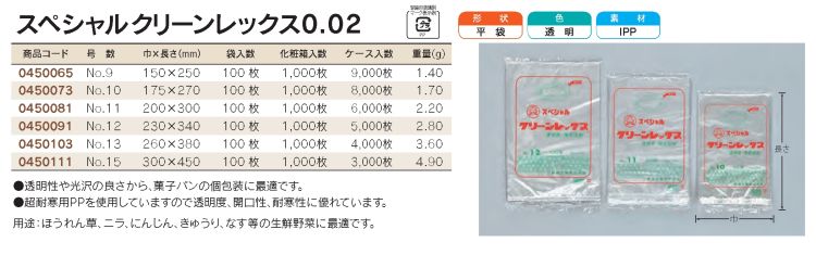 2022A/W新作送料無料 スペシャルクリーンレックス No,１１ １００入